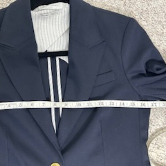 Navy Contemporaine Blazer - Size 4 - Picture 3 of 6